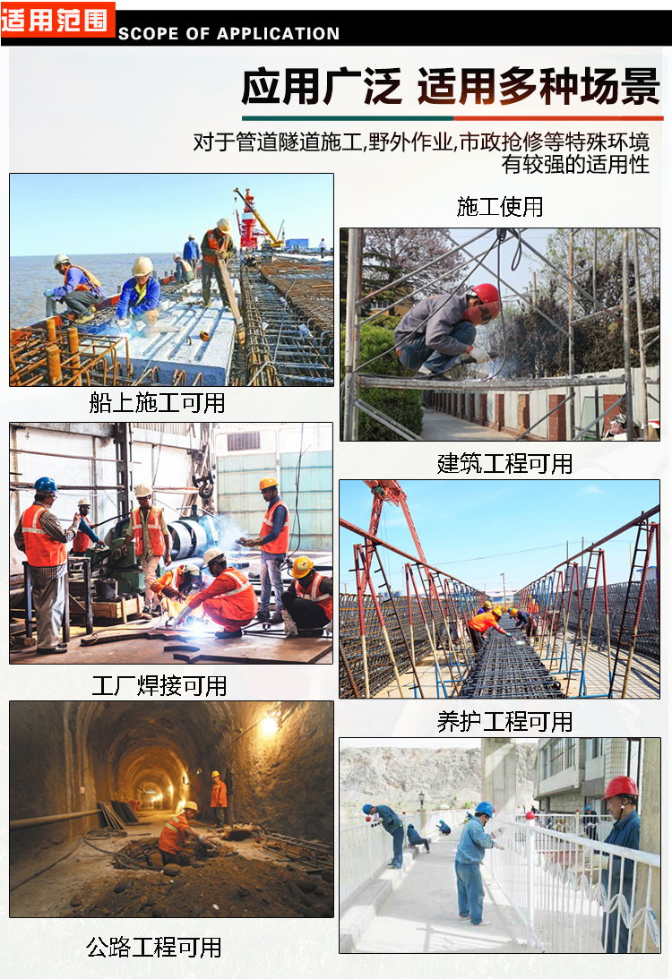 三相5KW汽油發電電焊一體機適用范圍