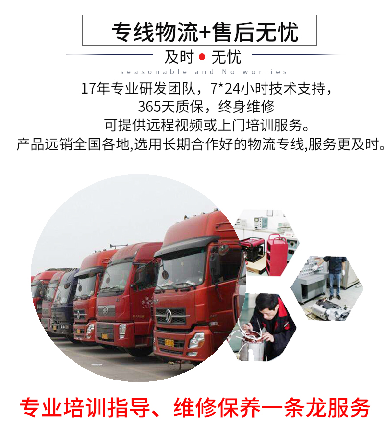 DM系列單三相6kw汽油發電機特點