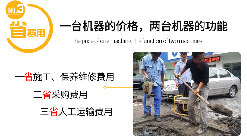 BR系列單三相7kw汽油發電機特色